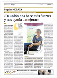 Especial Arade en el Periódico de Aragón julio de 2015